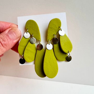 Teardrop chandelier earrings PIA