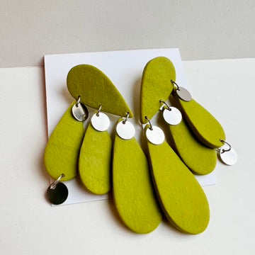 Teardrop chandelier earrings PIA