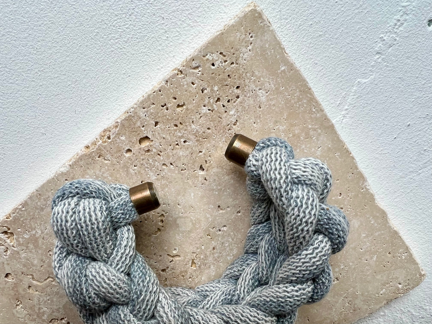 Chunky crocheted bracelet