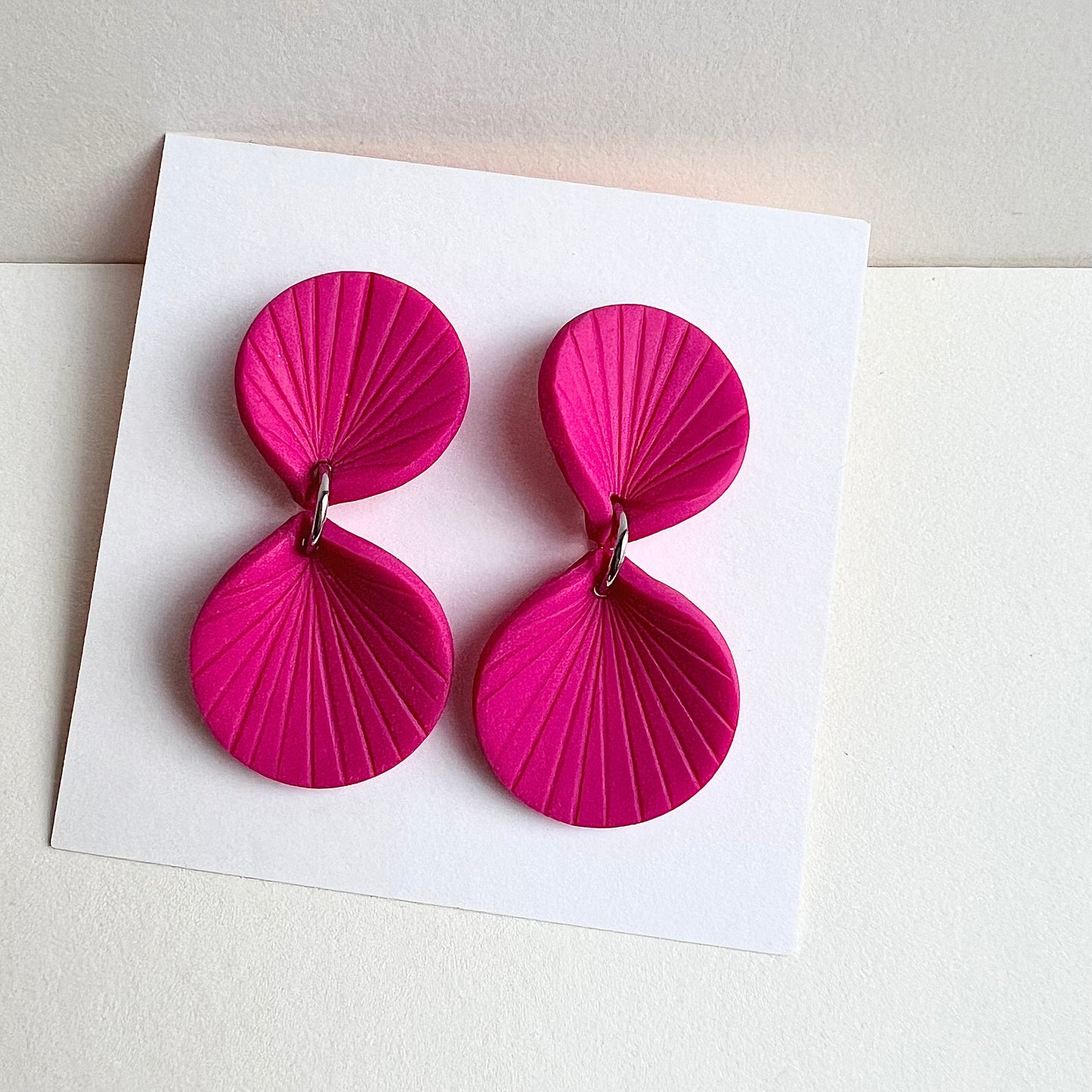 Colour-blocked earrings REI