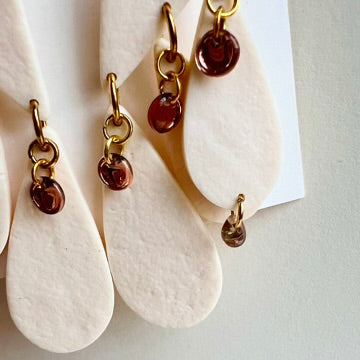 Teardrop chandelier earrings PIA