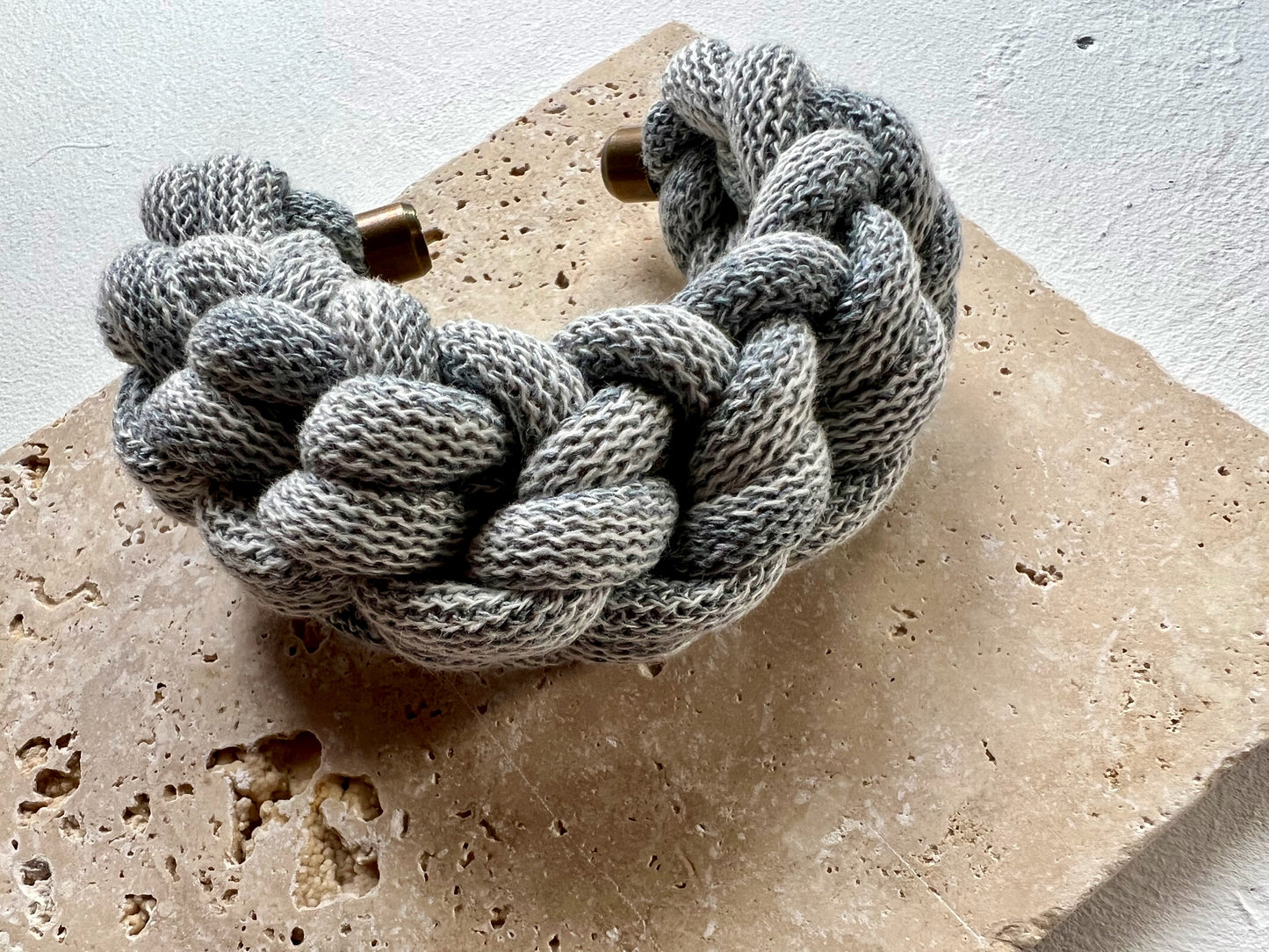 Chunky crocheted bracelet