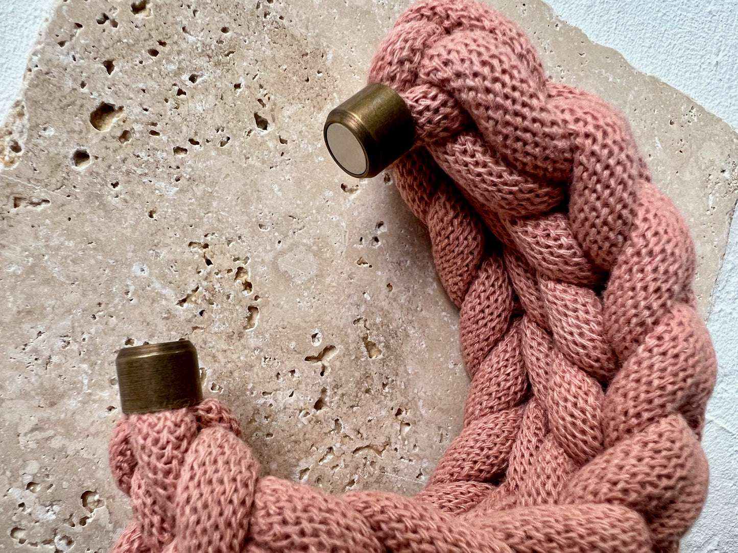 Chunky crocheted bracelet