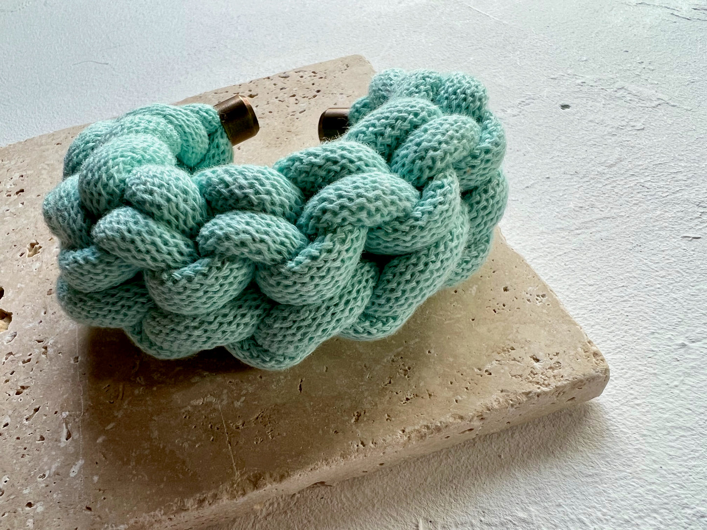 Chunky crocheted bracelet