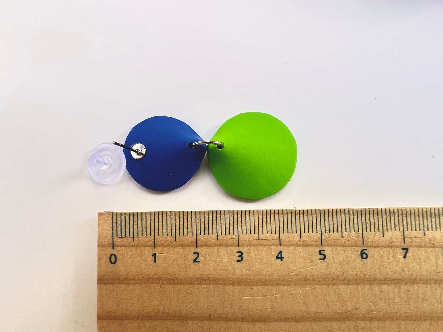 Asymmetrical colour-blocked earrings REI