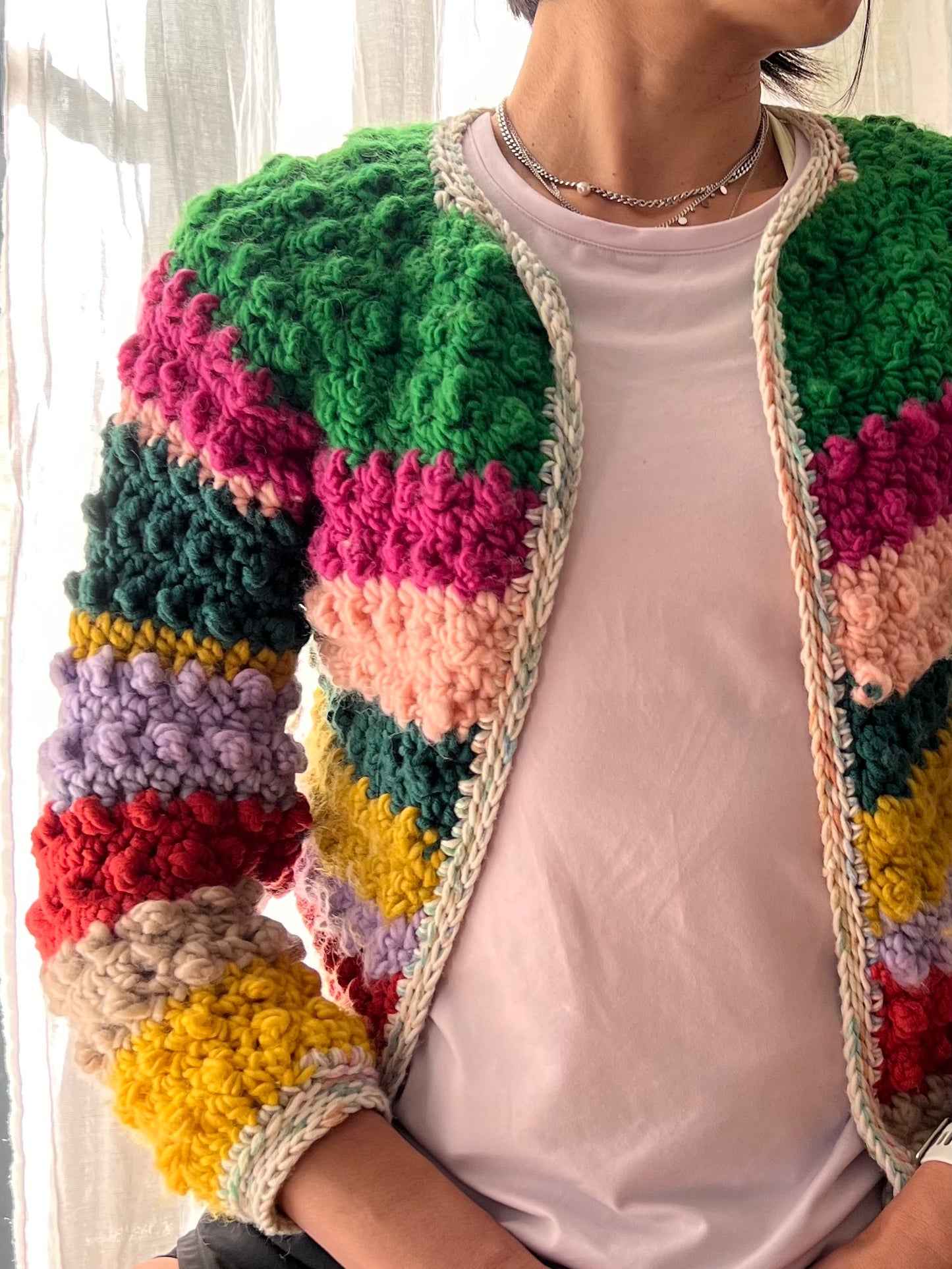 DIY crochet pattern: Eve Cardigan