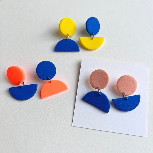 Short dangle earrings HUGH