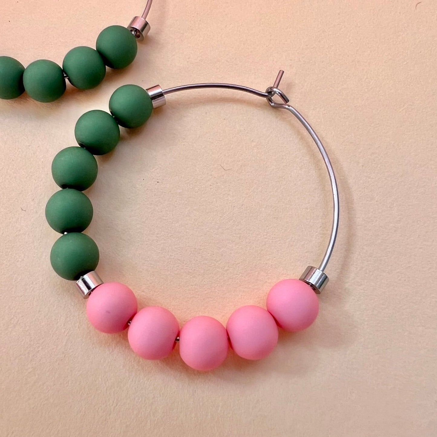 Beaded hoops BEA