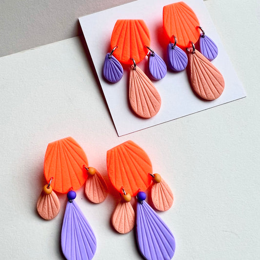 Short dangle earrings DAN