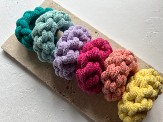 Chunky crocheted bracelet