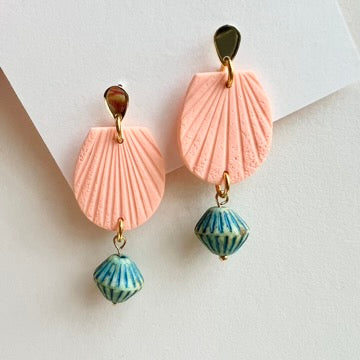 Beaded earrings THEA