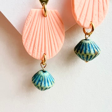 Beaded earrings THEA