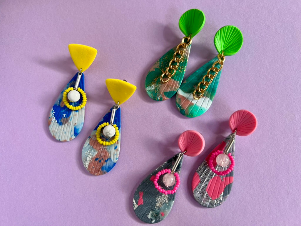 Pendant dangle earrings KIT