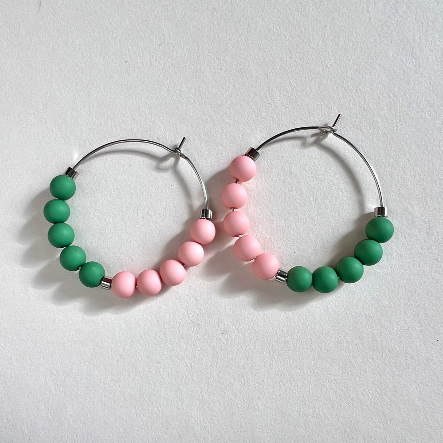 Beaded hoops BEA