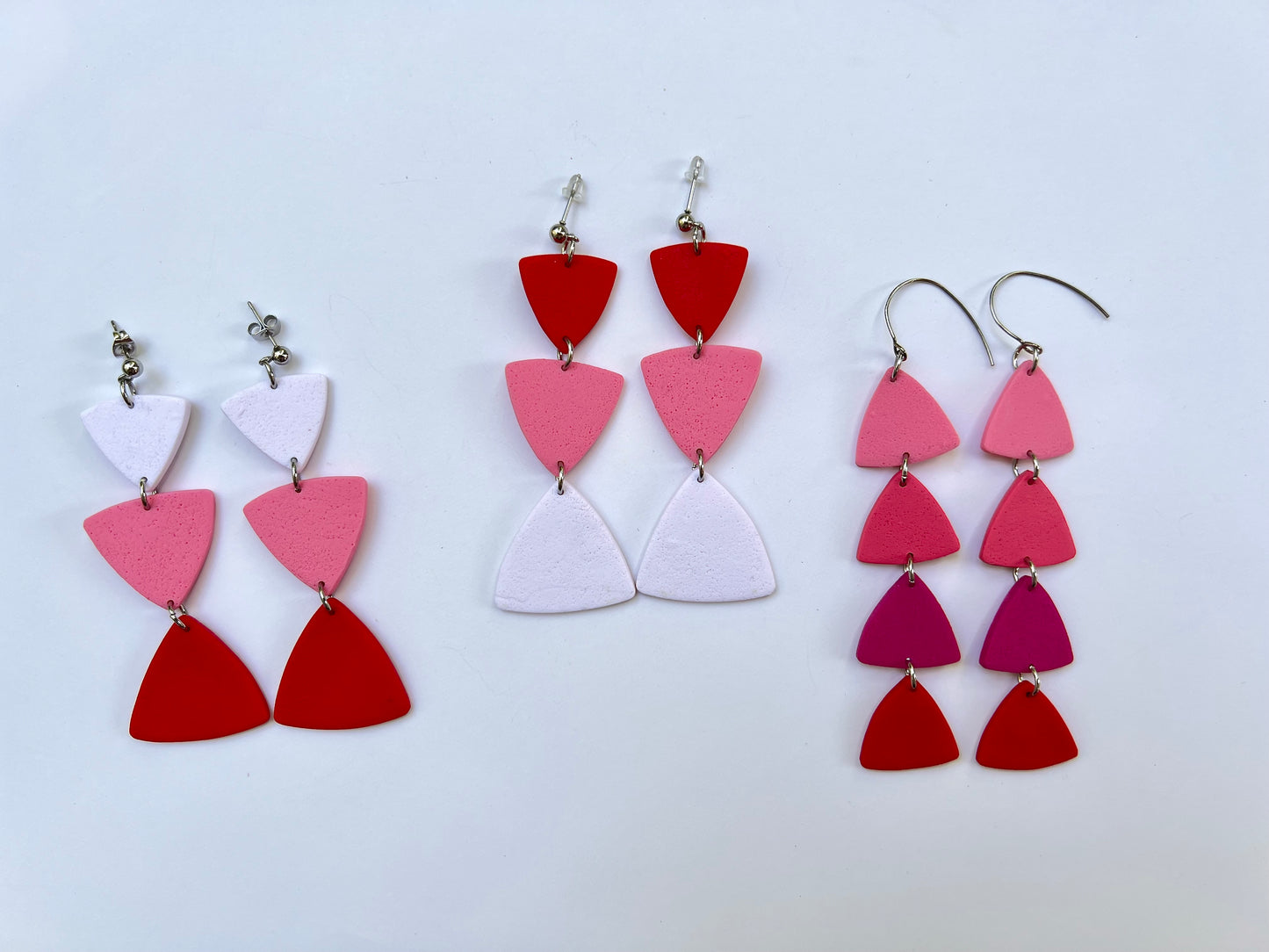 Limited: triangle dangle earrings