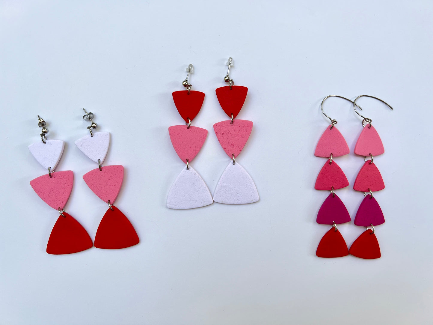 Limited: triangle dangle earrings