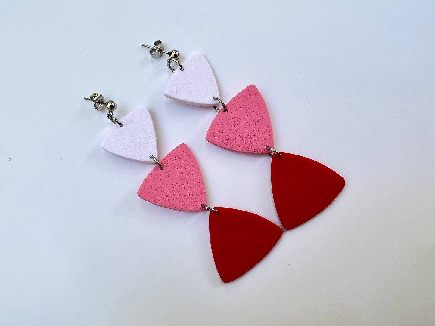 Limited: triangle dangle earrings