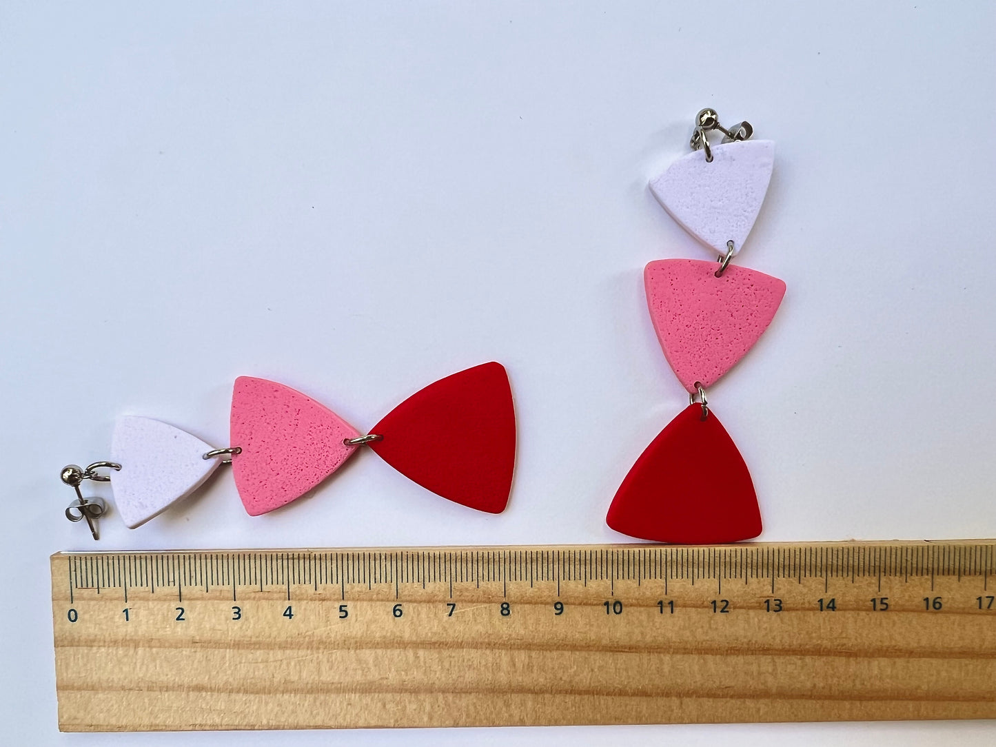 Limited: triangle dangle earrings