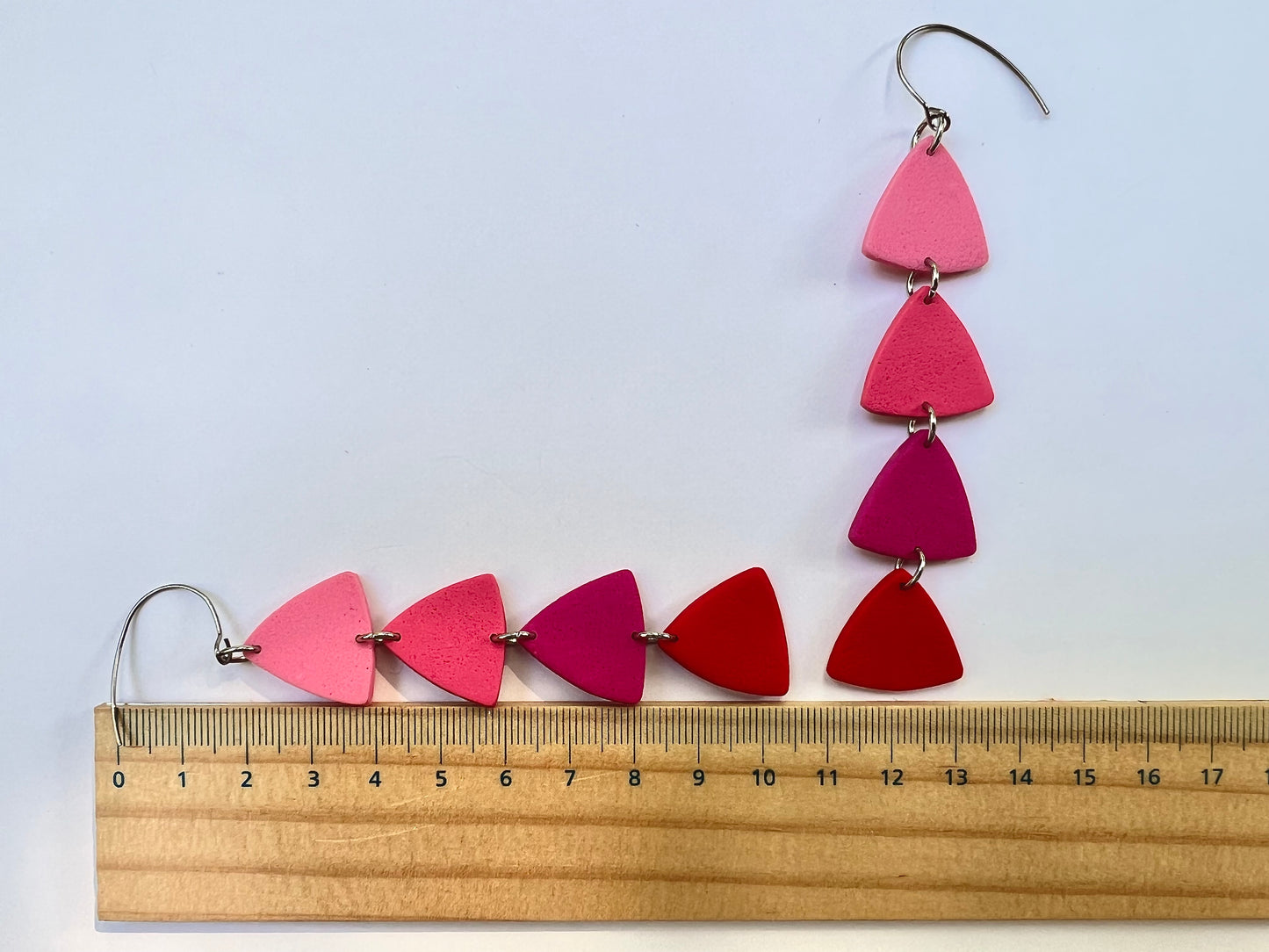 Limited: triangle dangle earrings