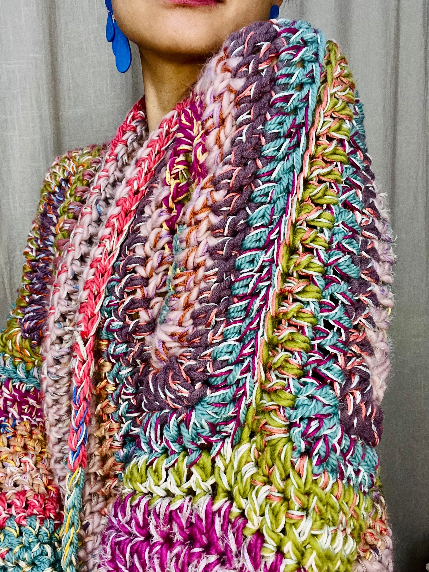 DIY crochet pattern: IRIS Cardigan