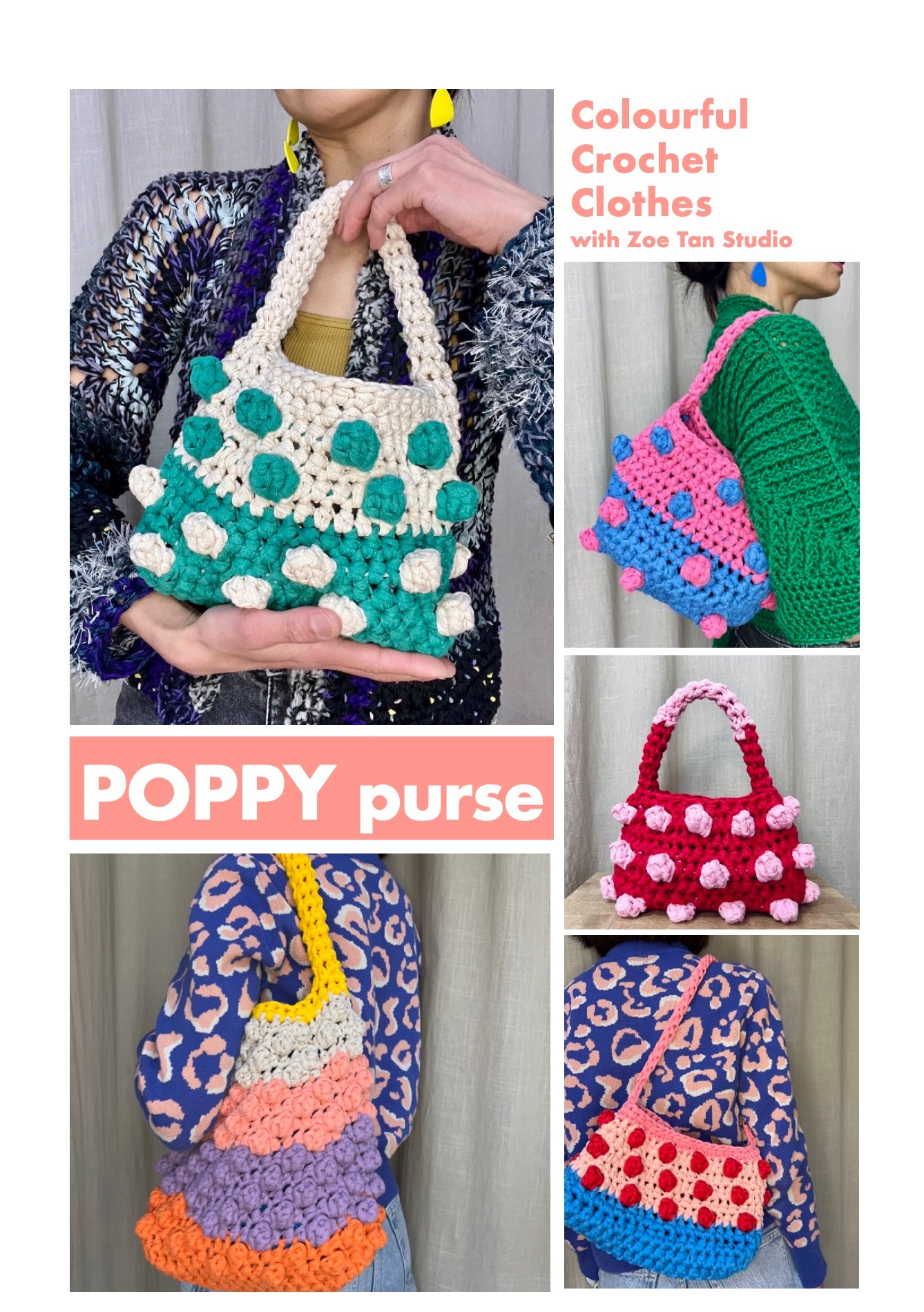 DIY crochet pattern: Poppy Purse