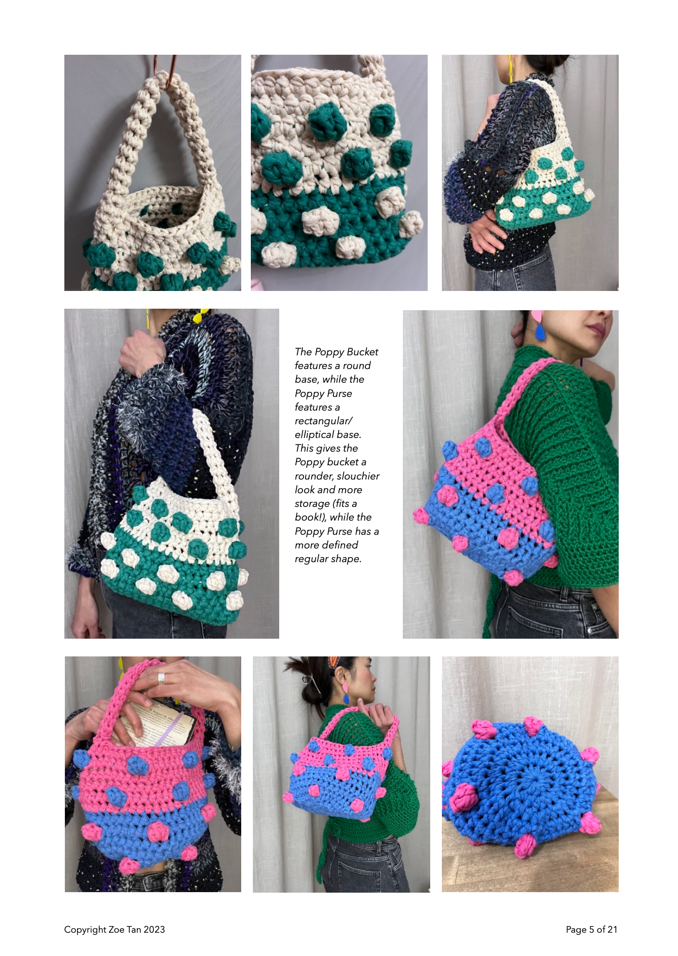 DIY crochet pattern: Poppy Purse