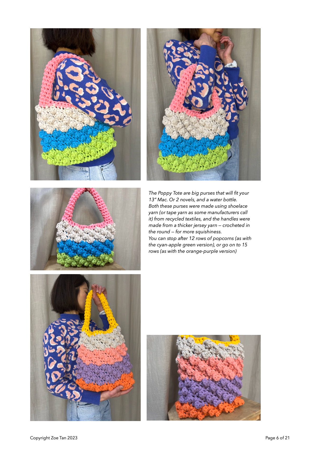 DIY crochet pattern: Poppy Purse