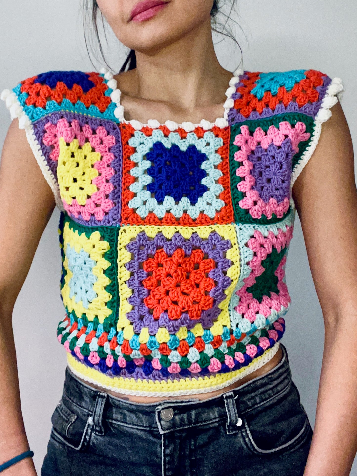 DIY crochet pattern: Justin open-back Top