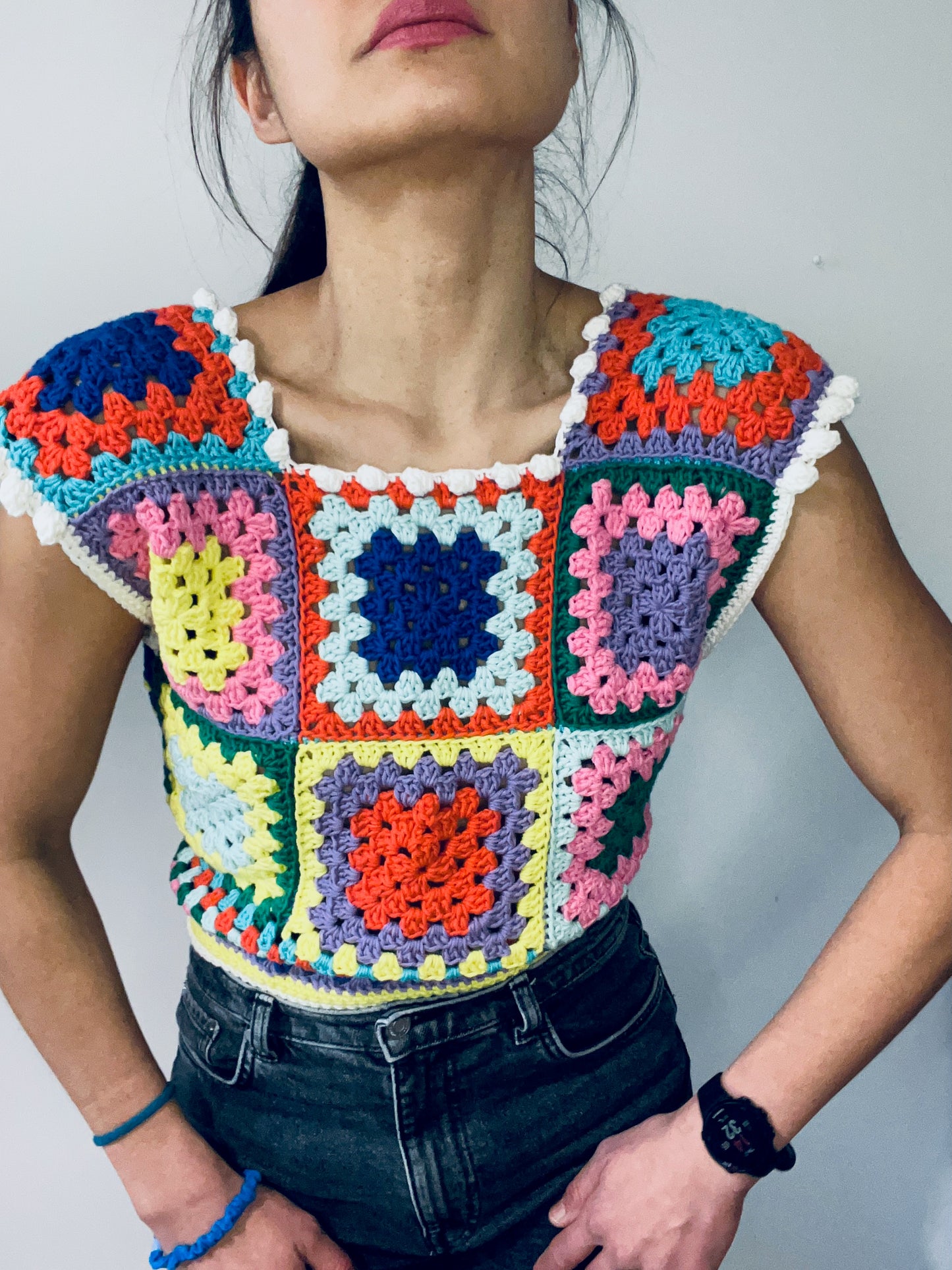 DIY crochet pattern: Justin open-back Top