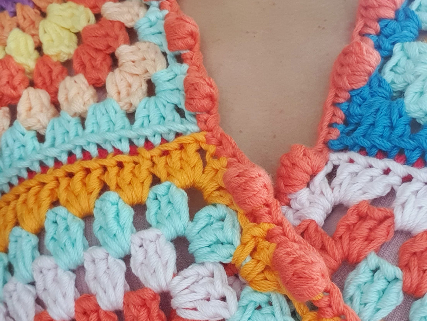 DIY crochet pattern: Rachel granny square Wrap Top